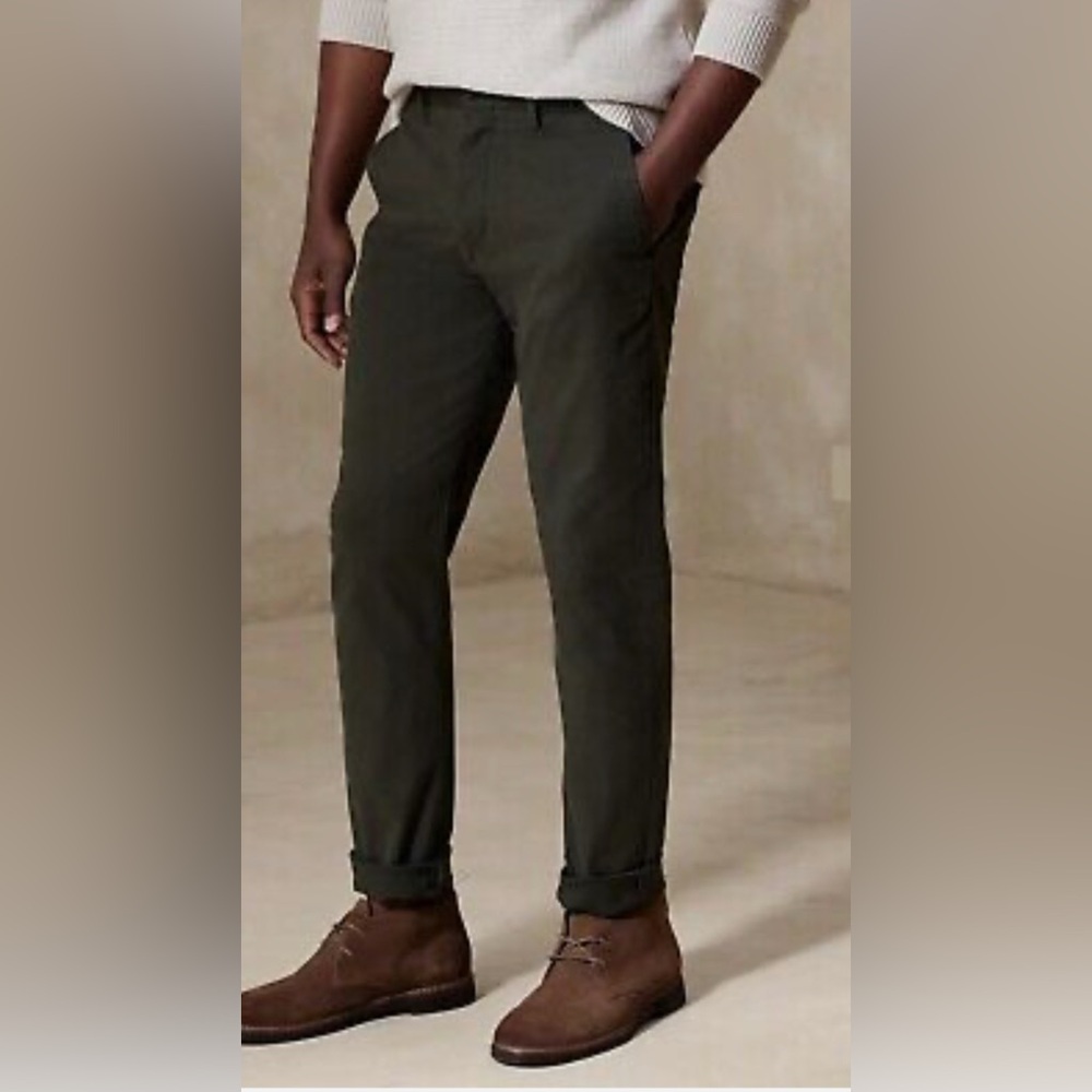 NWT Men's Banana Republic Slim Fit Lived In Chino Size 40 x 32~ NEW